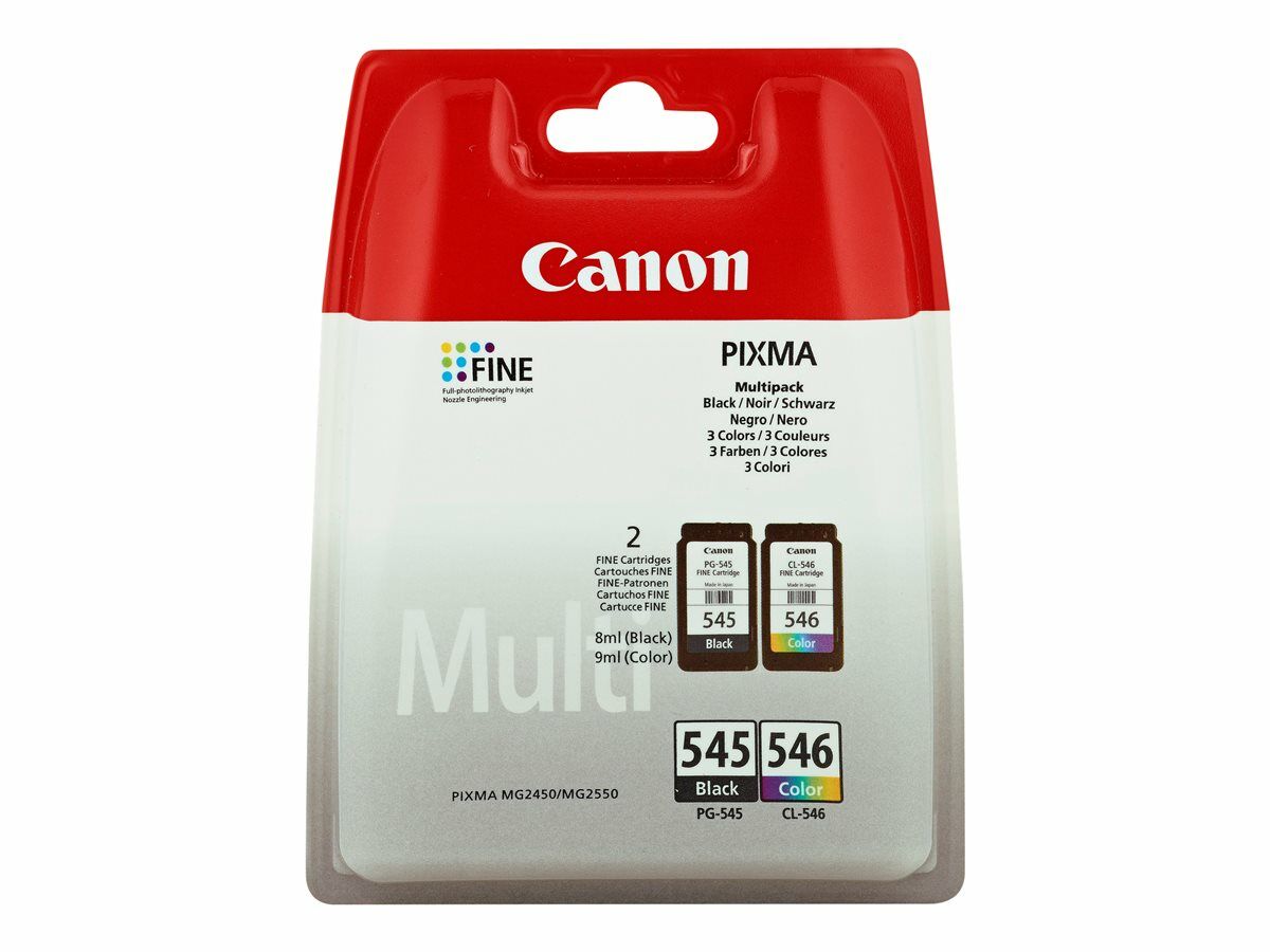 ! Canon PG-545/CL-546 4 värin pakkaus