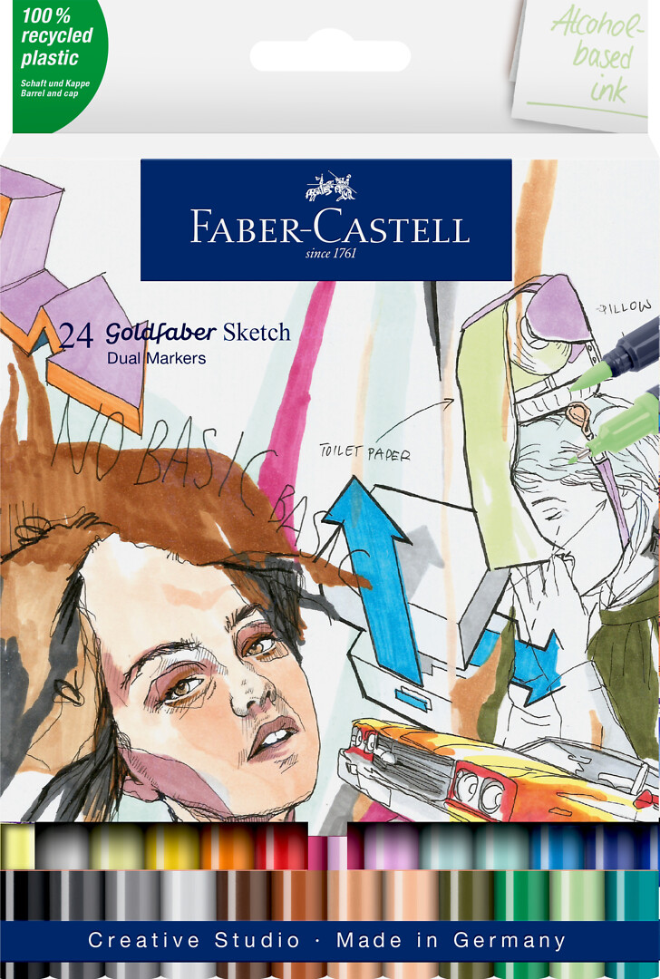 Faber-Castell Sketch Marker Goldfaber