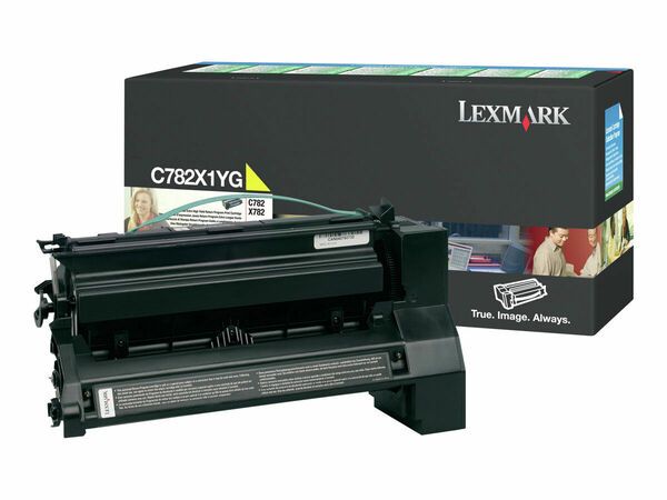 Lexmark C782/X782 keltainen