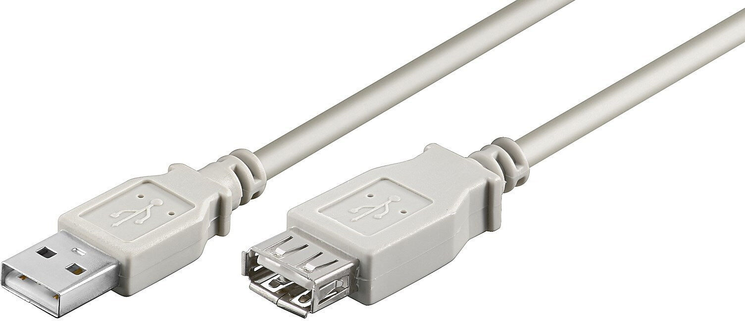 MicroConnect USB-jatkokaapeli
