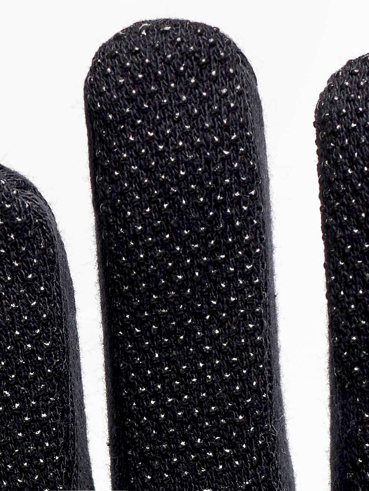 Mikronäppylä hanska 6 XS musta