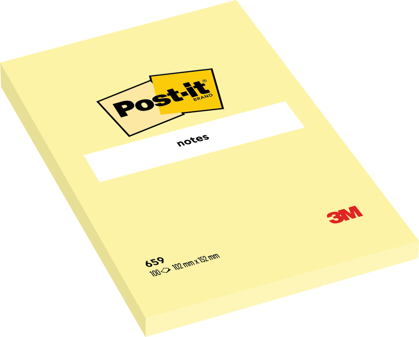 Post-it Canary Yellow 152x102mm