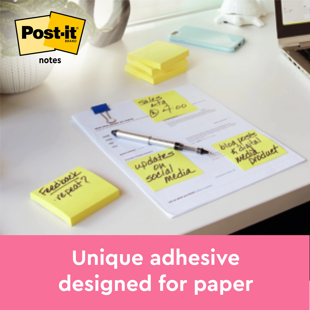 Post-it Canary Yellow 76x102mm