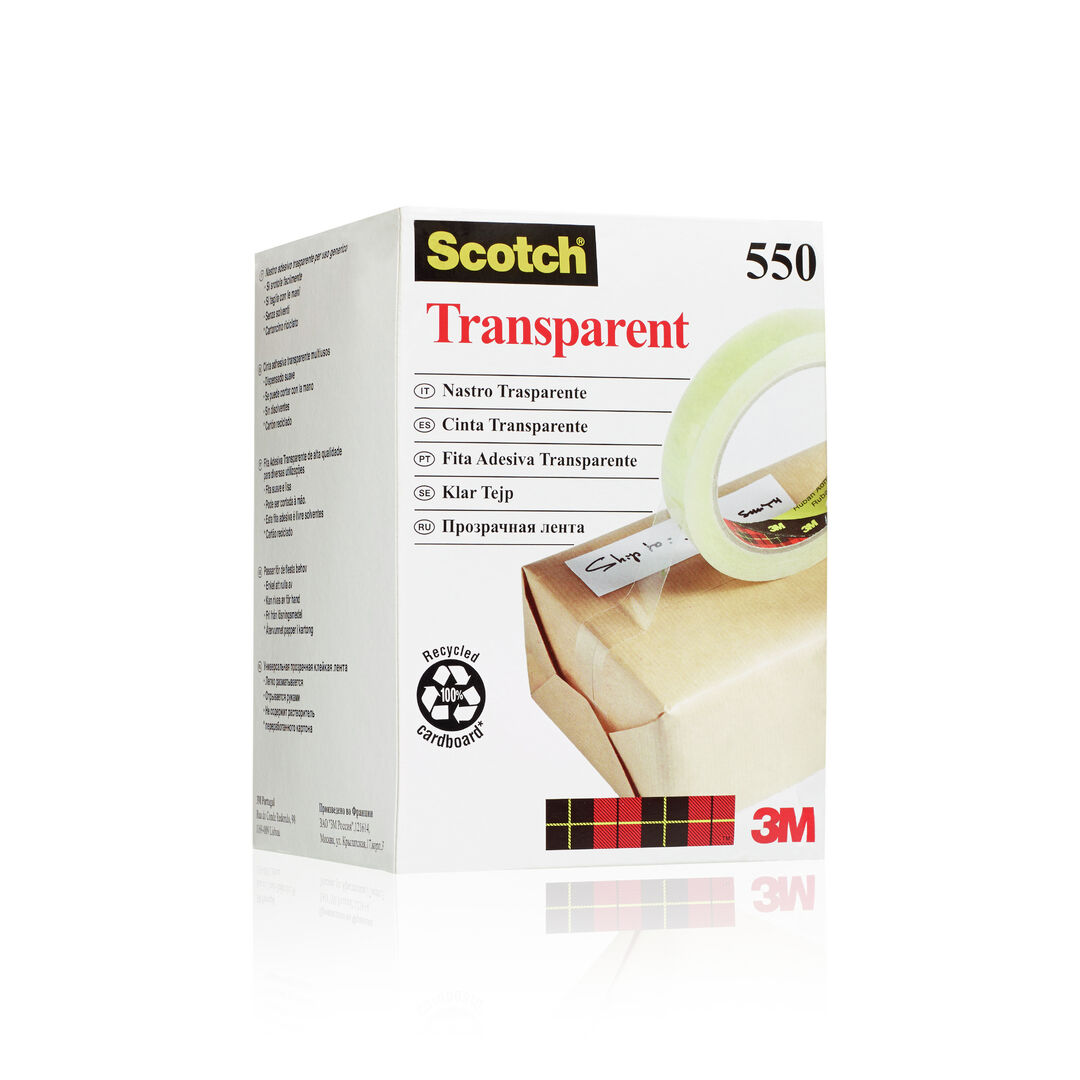 3 M Scotch läpinäkyvä teippi 550