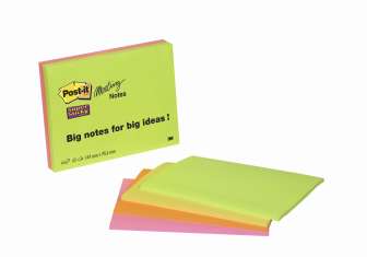 Super Sticky Meeting Notes 152x101mm