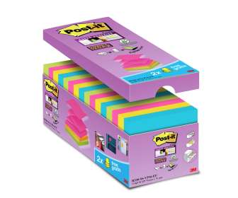 3M Post-it Z-notes viestilappu Super Sticky