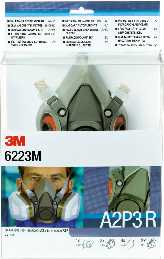3M puolinaamari starttipakkaus