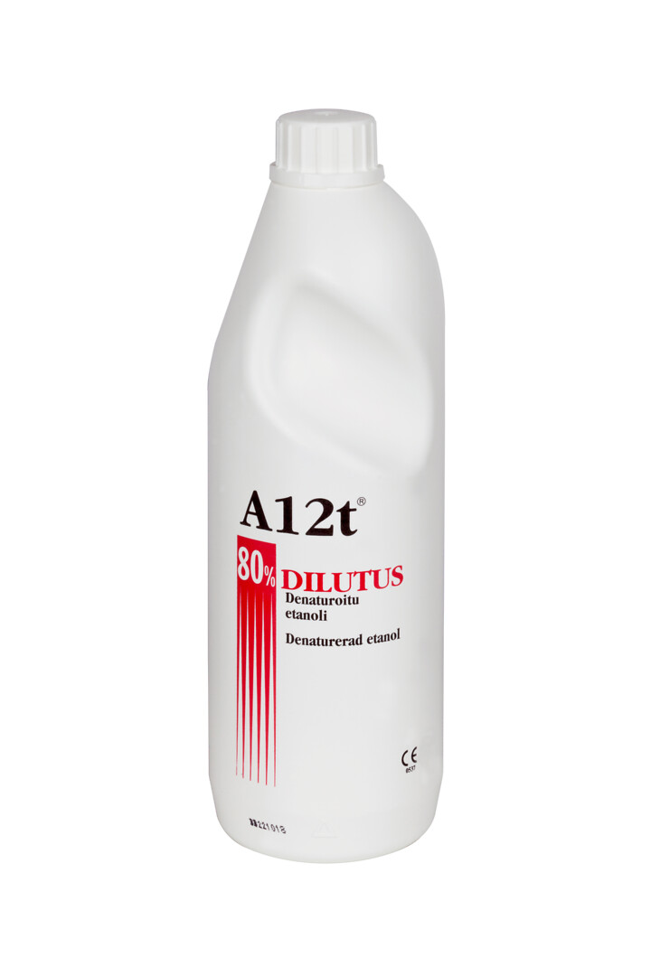 A12T Dilutus 80% desinfektioaine 1L