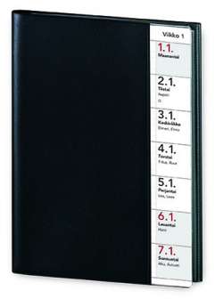 A5 Unimemory 2019 harmaa muovi parikierre