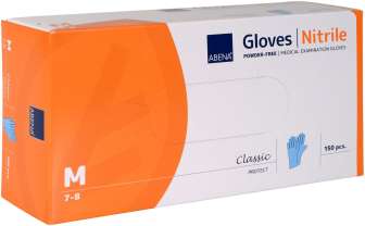 Abena classic nitriilikäsine M sininen