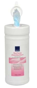 Abena Desinfektiopyyhe purkissa