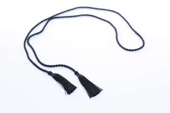 Adressinauha A4 tupsulla musta