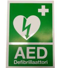 Opastetarra AED Defibrilaattori A5