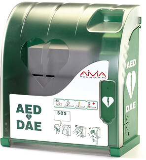 Aivia AED -kaappi ulkokäyttö