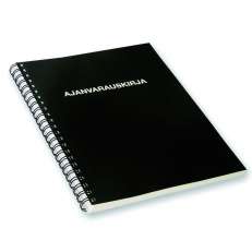 Ajanvarauskirja A4 24kk musta