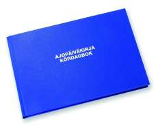 Ajopäiväkirja A5 vaaka suomi/ruotsi