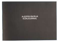 Ajopäiväkirja A5 vaaka suomi/ruotsi