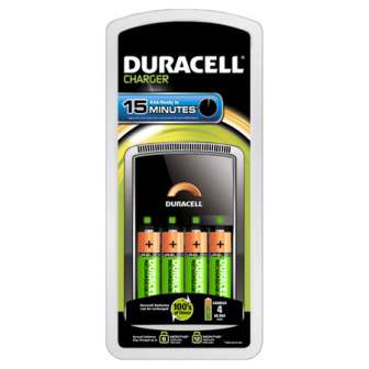 Akkuvaraaja Duracell 15Min Charger