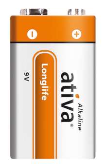 Alkaliparisto ativa 9V