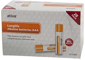 Alkaliparisto ativa AAA