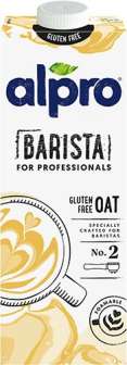 Alpro Barista kaurajuoma kahviin