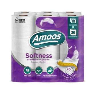 AMOOS WC-paperi Softness