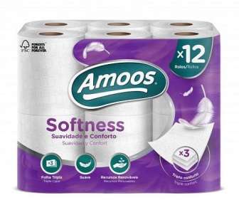 AMOOS WC-paperi Softness