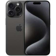 Apple iPhone 15 Pro 128GB mustatitaani