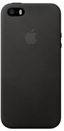 Apple iPhone 5/5s nahkakotelo musta