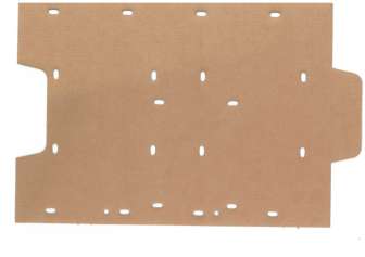 Classic arkistolevy A4 ruskea