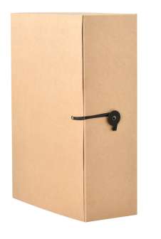 Arkistokotelo A4 10cm nappi/nauha