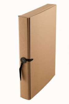 Arkistokotelo A4/4 cm nappi/nauha