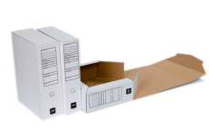 Arkistokotelo A4/9 E valkoinen 9 cm