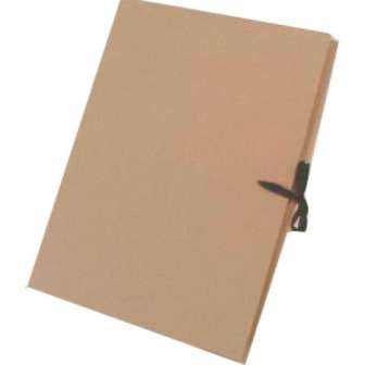 Arkistokotelo A4 nauha/nauha 4 cm ruskea