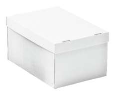 Arkistolaatikko + kansi 235x315x165mm.