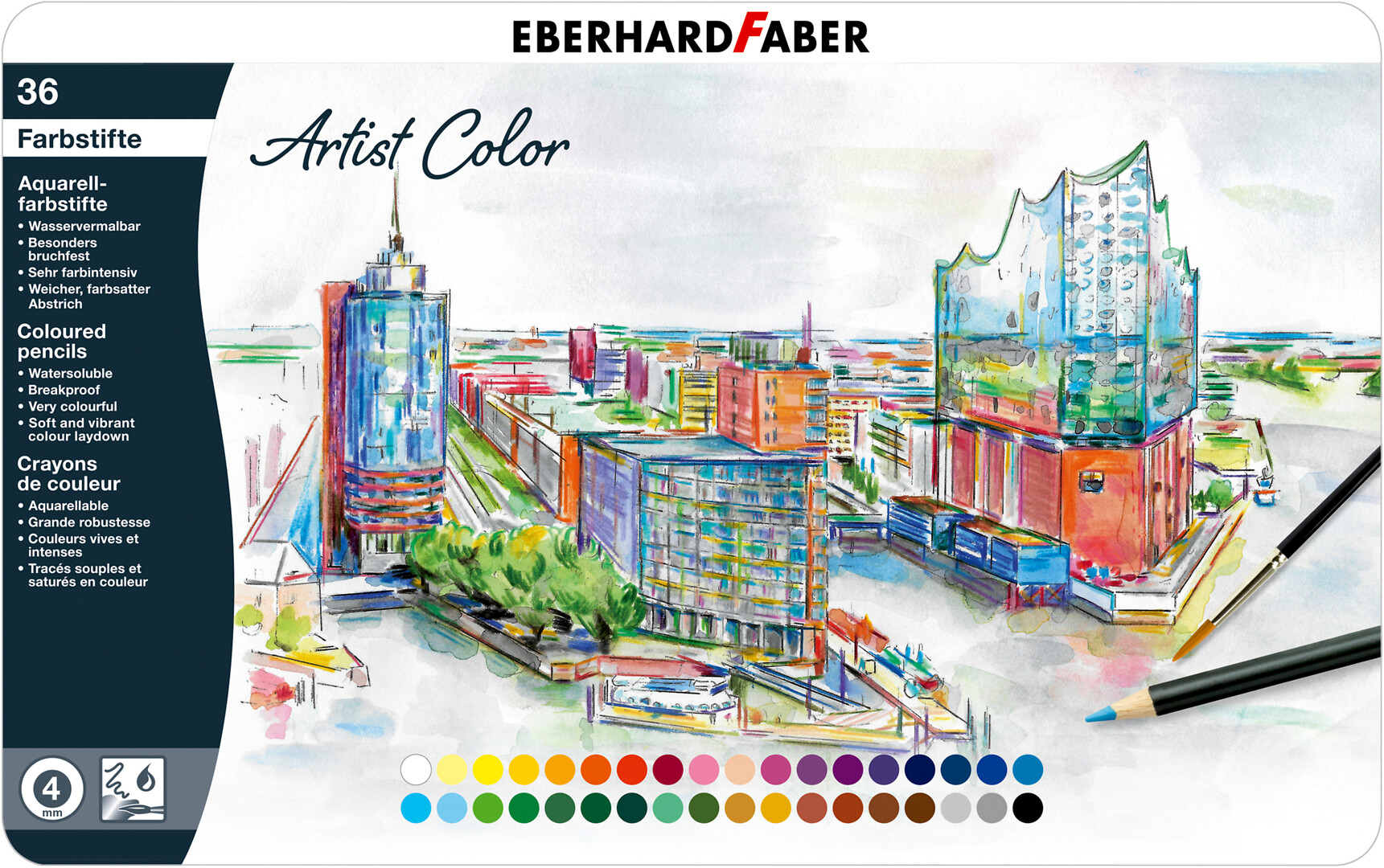 Artist Color akvarellikynät