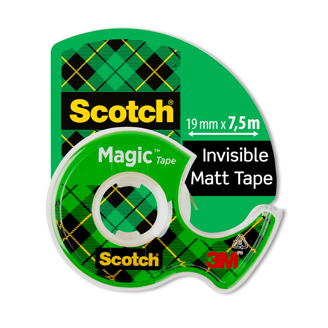 Scotch Magic asiakirjateippi 19mm 7,5m