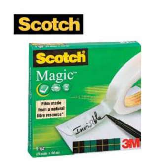 Asiakirjateippi Scotch 810 19 mm x 66 m  12 rll/ras