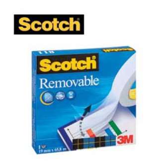 Asiakirjateippi Scotch 811 19mmx66m irroitettava