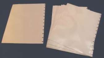 AV-kalvotasku valkoinen T-reijitys