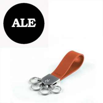 Avaimenperä Lexon Gumkey oran. 6 irrotettavaa avainrengasta