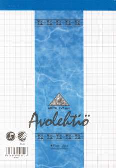 Avolehtiö A5 70 lehteä