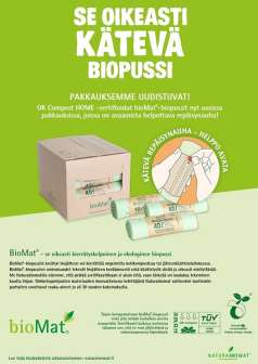 bioMat biojätepussi 10L