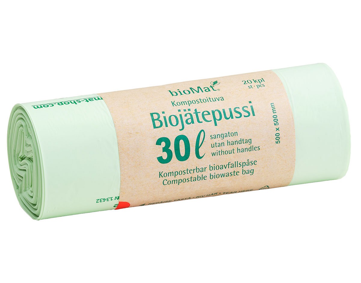 bioMat biojätepussi 30L