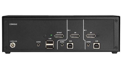 Black Box Secure KVM Switch 2-Port