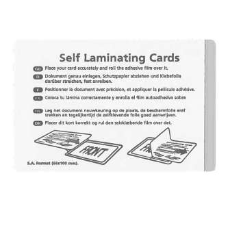 Kylmälaminointitasku 66x100mm