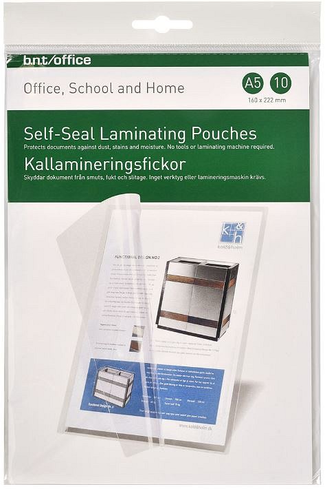 BNT Kylmälaminointitasku A5
