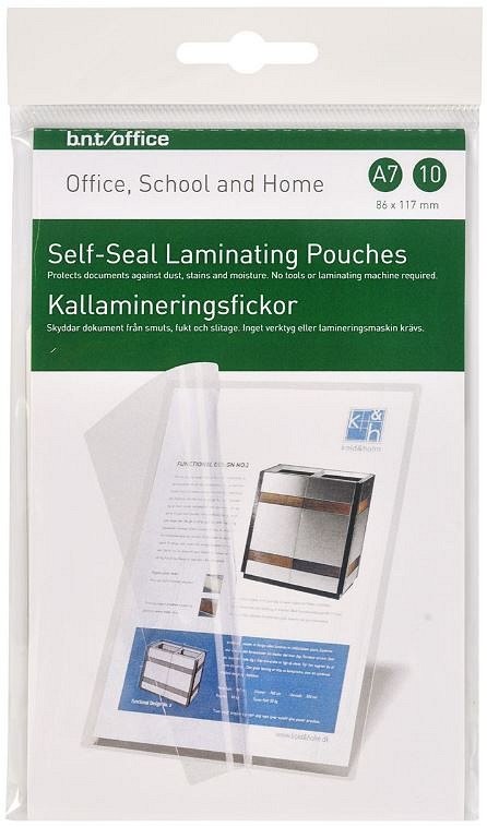 BNT Kylmälaminointitasku A7