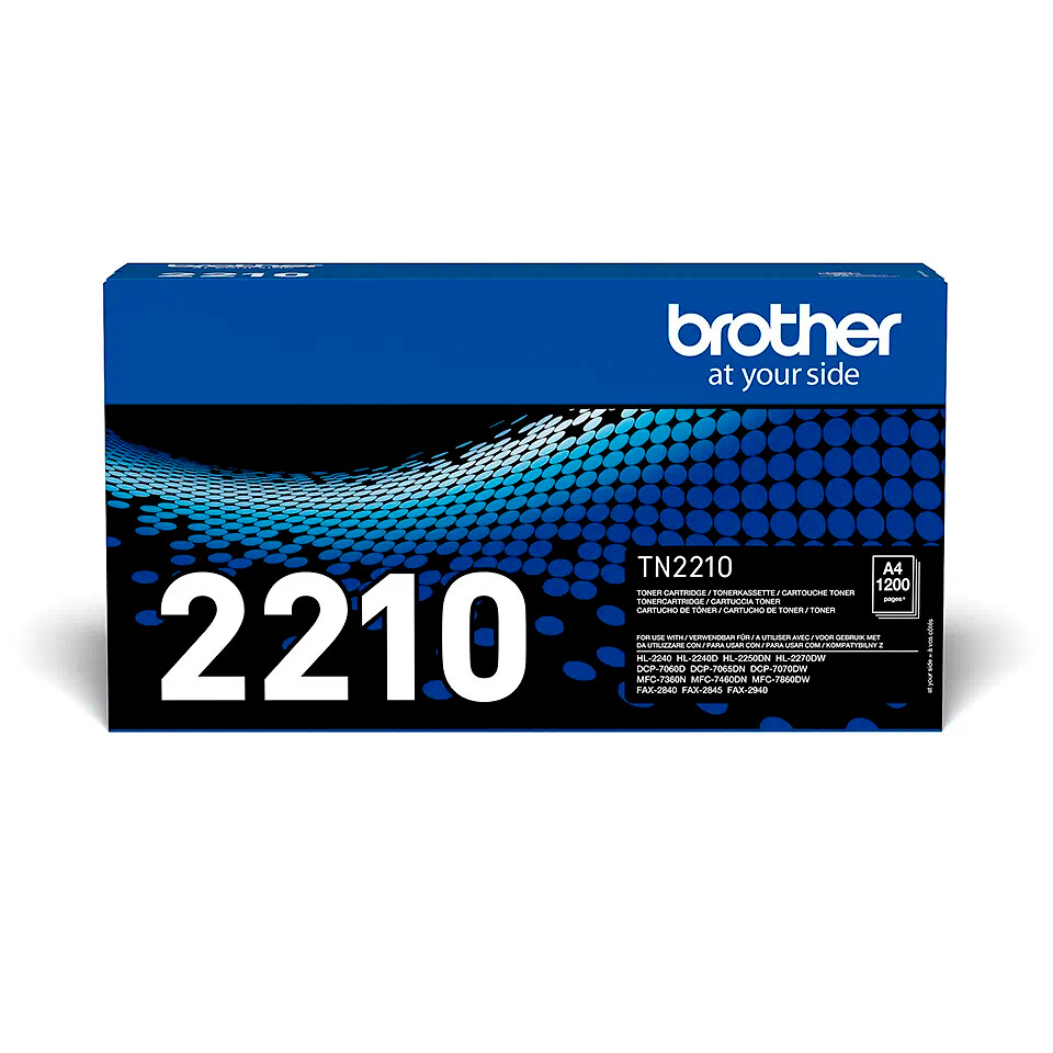 Brother TN2210 musta