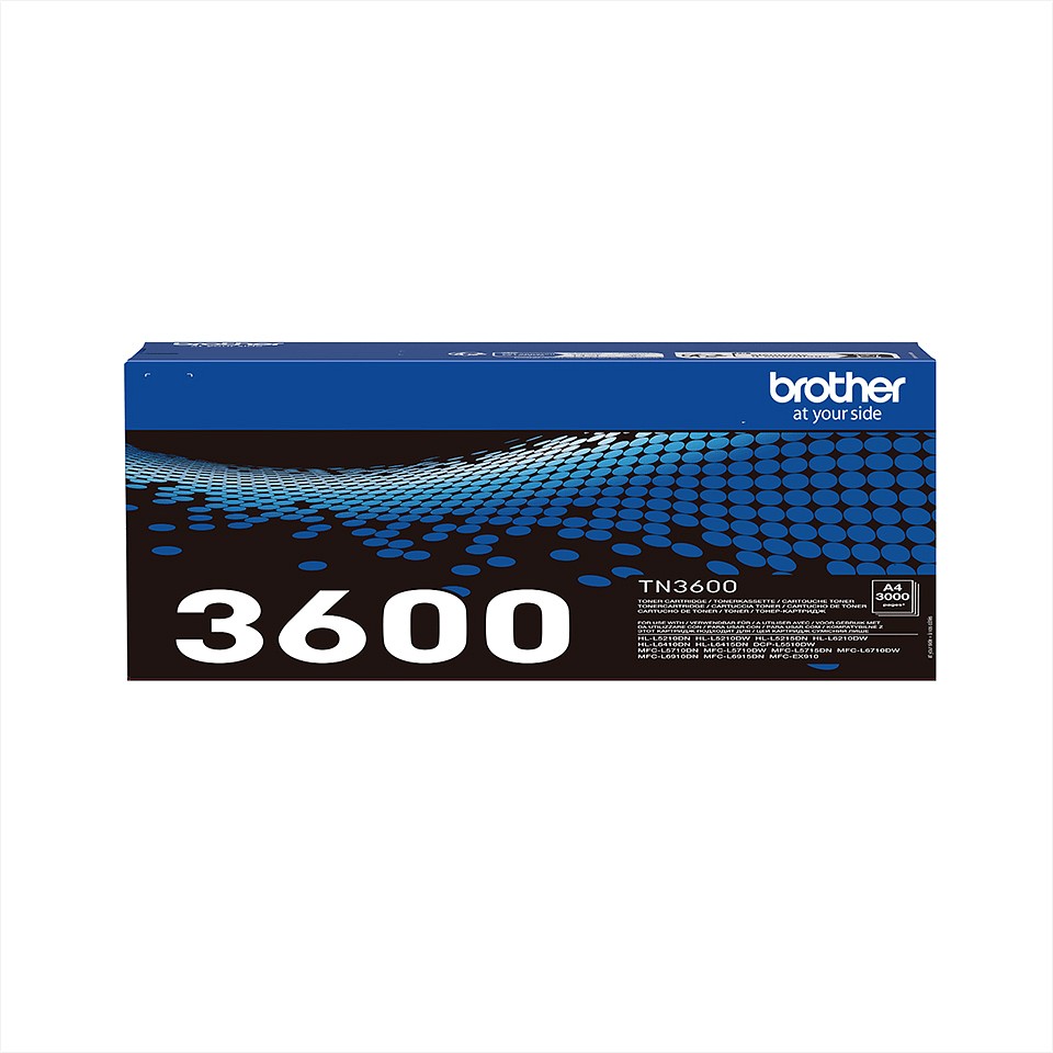Brother TN3600 musta